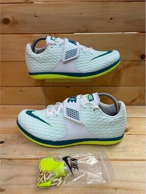 New Nike Zoom HJ Elite High Jump Track Spikes FZ9636-100 Men's size 9.5